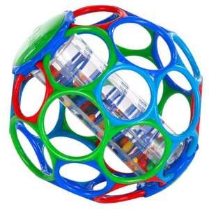  Oball with Rainstick Rattle Toys & Games