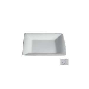   Square Buffet Platter 12, Marble White   PS044MW