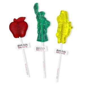 Melville Candy Lollipops, New York City Assorted, 1.3 Ounce Lollipops 