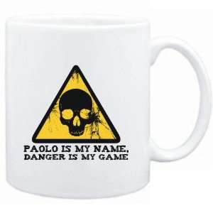  Mug White  Paolo is my name, danger is my game  Male 