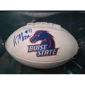  Kellen Moore Boise State Signed Autographed Football Coa 
