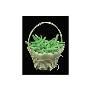  Dollhouse Miniature String Beans in a Basket Everything 