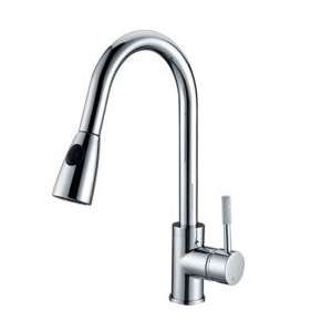  Solid Brass Pull Down Kitchen Faucet