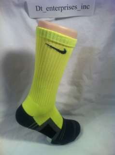 Nike Pro Compression Dri FIT Volt Socks   Oregon BCS Elite   Large 8 