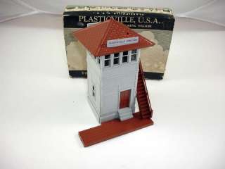 Plasticville Switch Tower SW 2 BOX O Scale (S scale also)  