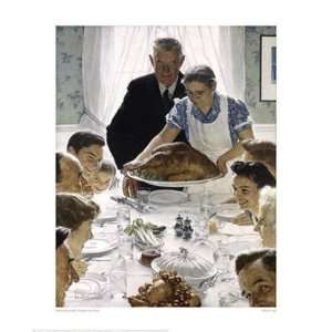 Norman Rockwell   Freedom From Want Giclee Canvas 