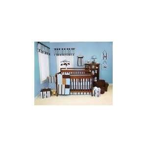  Trend Lab 101514 Blue Max Crib Bedding Set (6 Pc.) Baby