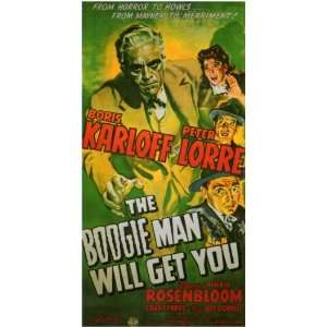 The Boogie Man Will Get You Movie Poster (11 x 17 Inches   28cm x 44cm 