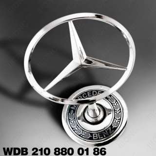 Mercedes Benz W140 Bonnet Hood Star Emblem W202 W204 W208 300SEL 