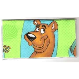  Checkbook Cover Scooby Doo Faces Green 