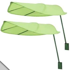  Småland Böna IKEA   LÖVA Bed Canopy, Green Leaf (X2 