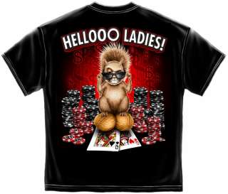   SQUIRREL IVE GOT THE NUTS ALL IN POKER TSHIRT S M L XL 2X 3X  