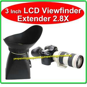LCD Viewfinder Extender for Nikon D90 D300s D3 D7000  