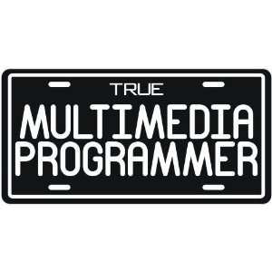 New  True Multimedia Programmer  License Plate Occupations  