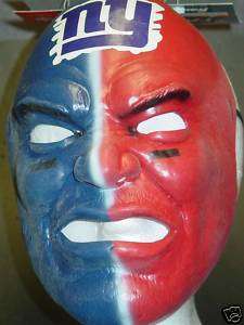 NFL Fan Face Mask, New York Giants, NEW  