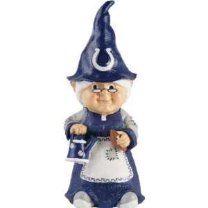    Indianapolis Colts Team Lady Garden Gnome
