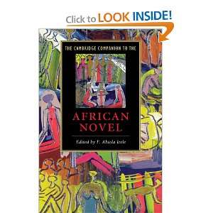   Companions to Literature) (9780521671682) F. Abiola Irele Books