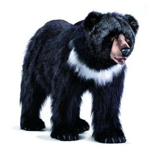  Hansa Ride On Black Bear Stuffed Plush Animal Toys 