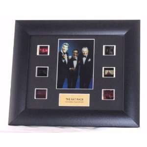  The Rat Pack Wood Framed Film Cell Plaque 13 X 11   Only 