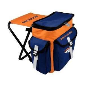  Denver Broncos Orange Insulated Cooler Chair Sports 