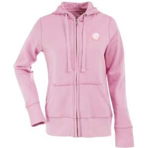  Texas Rangers Womens Zip Front Hoody Sweatshirt (Pink 