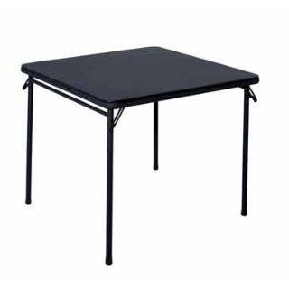 COSCO HOME & OFFICE 14 619 BLK2 FOLDING TABLE 34 SQUARE BLACK