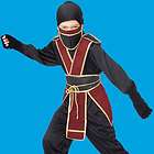 Samurai Ninja Small 4 6 Halloween Costume Child Boy Armor Cape Red 