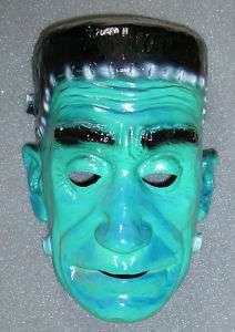 1960 FAMOUS MONSTERS Topstone FRANKENSTEIN Plastic Mask  