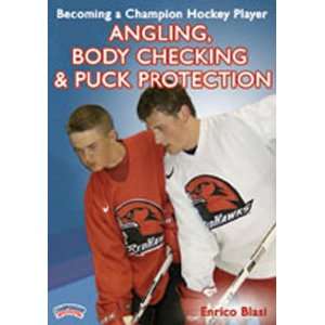   Hockey Player Angling, Body Checking and Puck Protection DVD Sports