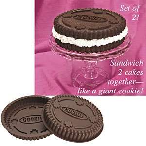  Set of 2 Cookie Cake Molds