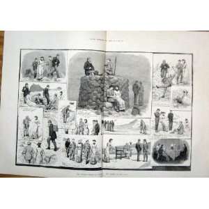Tourist Season Ben Nevis Scotland Moutain Print 1881 