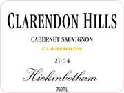 Clarendon Hills Hickinbotham Vineyard Cabernet Sauvignon 2004 