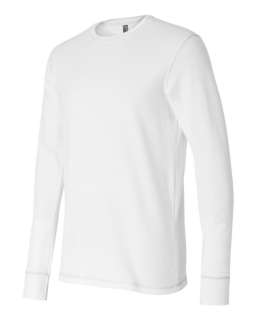 424) Mens Contrast Stitch Thermal Shirt by Bella  