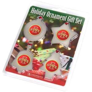  Iowa State Cyclones Holiday Ornament Gift Set Sports 