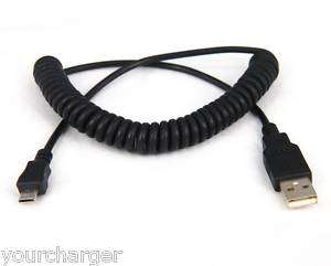 Coiled Micro USB SYNC+CHARGE cable 4  Kindle 2 DX  