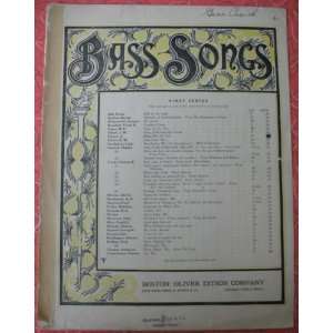   Songs, First Series, in Key of D    Cover art by T.G. Hale) A