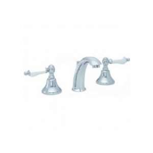   Faucet W/ Porcelain Lever Handles 2102 PL PVD Polished Brass (pvd