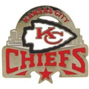  NFL Kansas City Chiefs Star Pin 1 1/4 Arts, Crafts 
