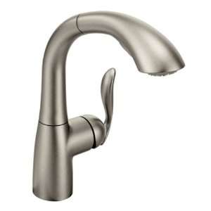 Moen 7294CSL Classic Stainless Arbor Single Handle Kitchen Faucet with 