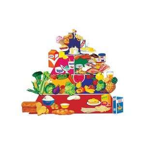  Food Pyramid Felt Set Toys & Games
