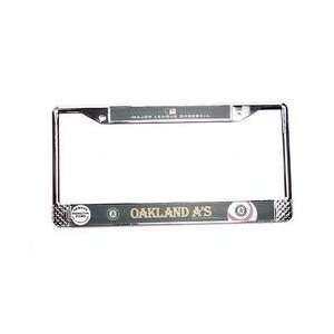   Oakland Athletics Metal License Plate Frame