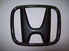 Honda badge emblem decal Civic Accord Black Carbon R Fit Ridgeline 