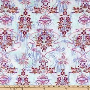  44 Wide Nouveau Riche Grand Pinache Iris Fabric By The 