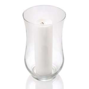 Glass Adena Hurricane Vases 10.5 Set of 2 
