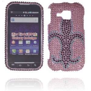  FULL DIAMOND DESIGN PINK WITH BROWN SCORPION CASE FOR 
