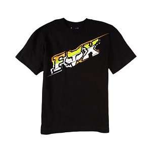  Fox Racing Youth Switch T Shirt   Youth Small/Green/Black 