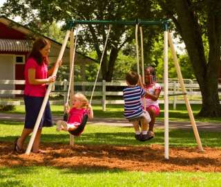 Flexible Flyer Play Now & More Swing Set (49100) 047672491002  