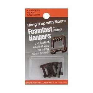   Foamfast Sawtooth Hangers 4/Pkg 421; 12 Items/Order