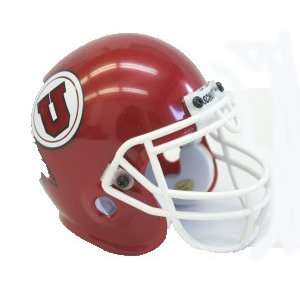 Utah Utes Schutt Mini Junior Helmet A Hard Durable Shell 