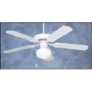  52 Inch All Weather Summer White Ceiling Fan